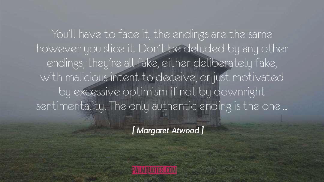 Authorial Intent quotes by Margaret Atwood