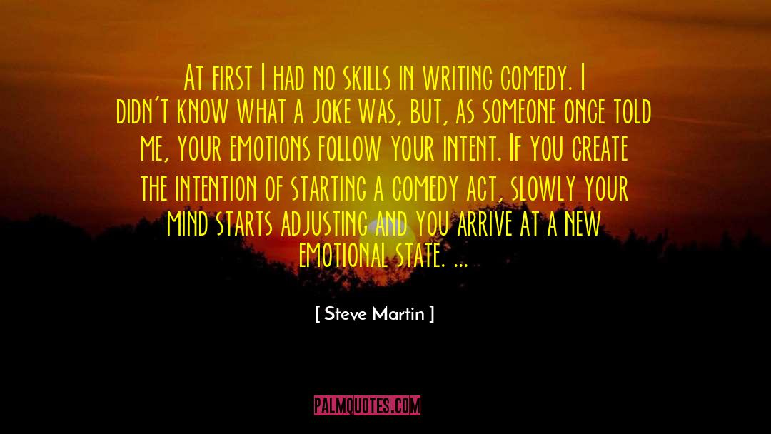 Authorial Intent quotes by Steve Martin