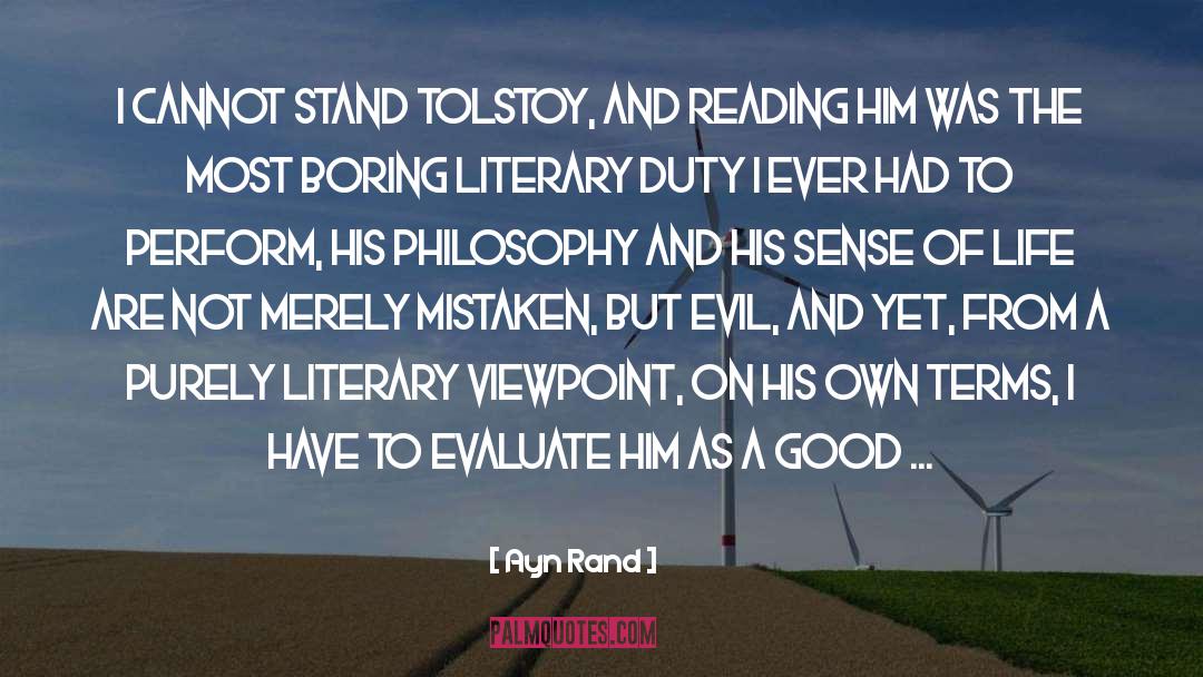 Authorial Viewpoint quotes by Ayn Rand