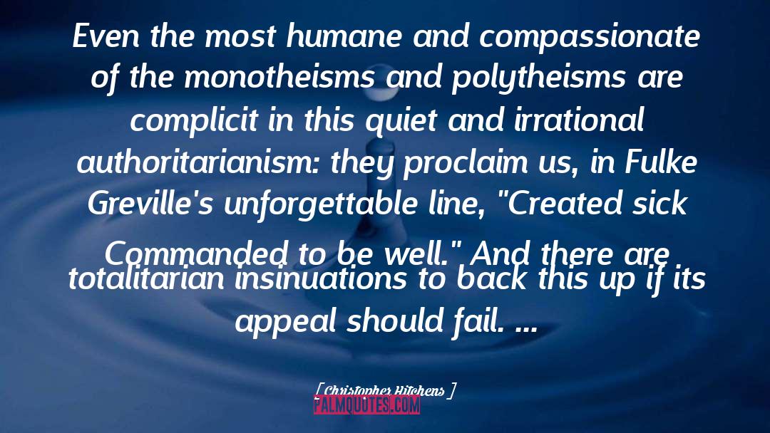 Authoritarianism quotes by Christopher Hitchens
