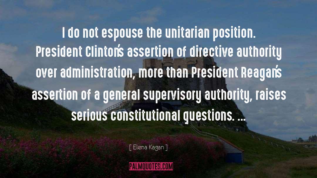 Authority Figures quotes by Elena Kagan