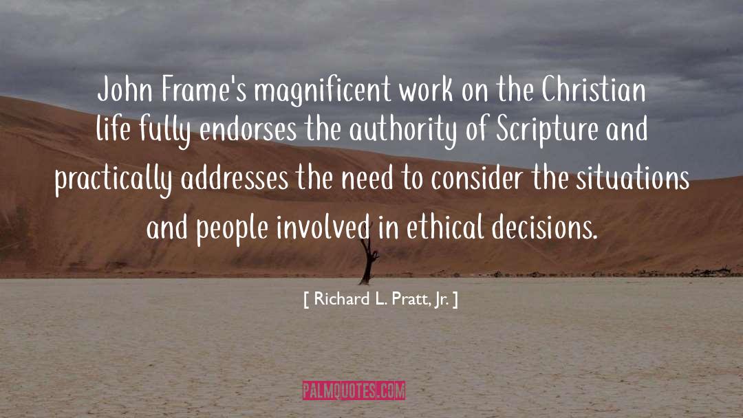 Authority Of Scripture quotes by Richard L. Pratt, Jr.