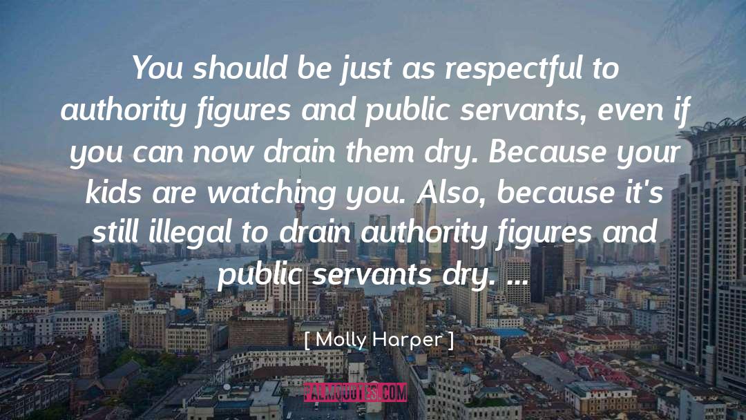 Authority quotes by Molly Harper