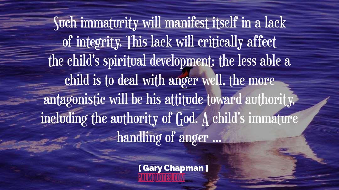 Authority quotes by Gary Chapman