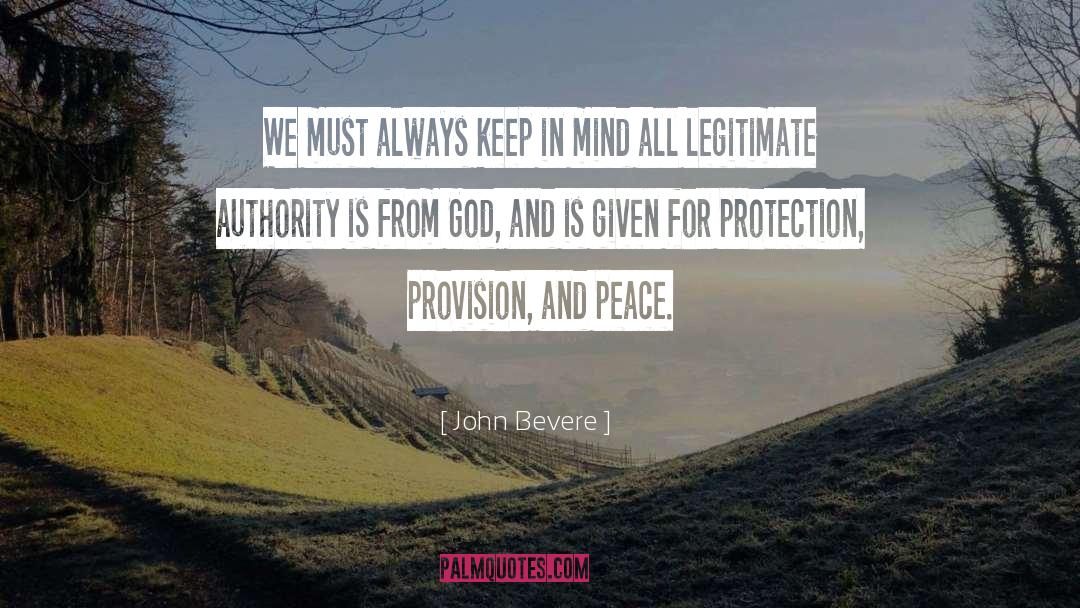 Authority quotes by John Bevere