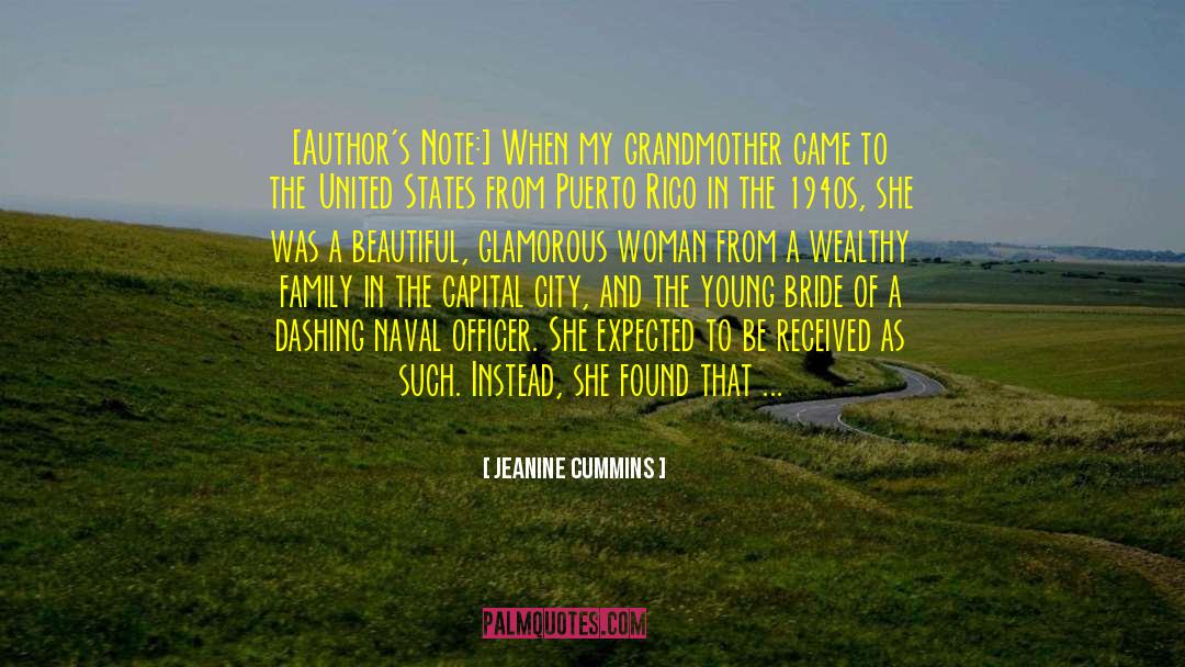 Authors Note quotes by Jeanine Cummins