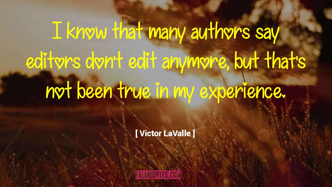 Authors Note quotes by Victor LaValle