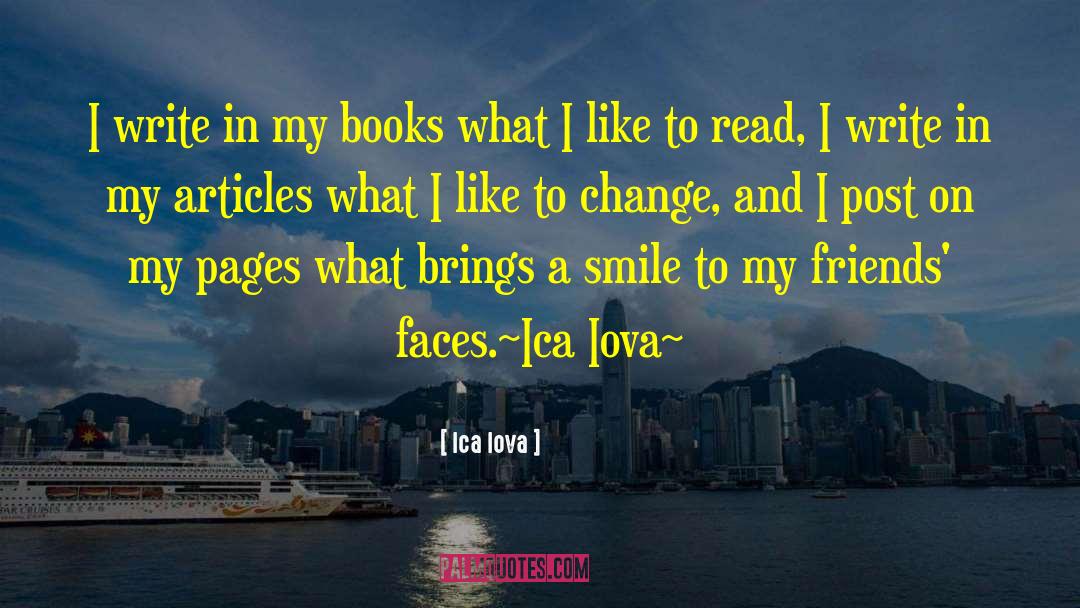 Authors On Books quotes by Ica Iova