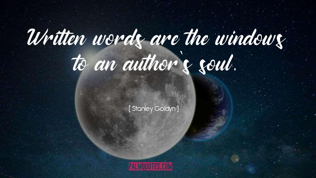 Authors quotes by Stanley Goldyn