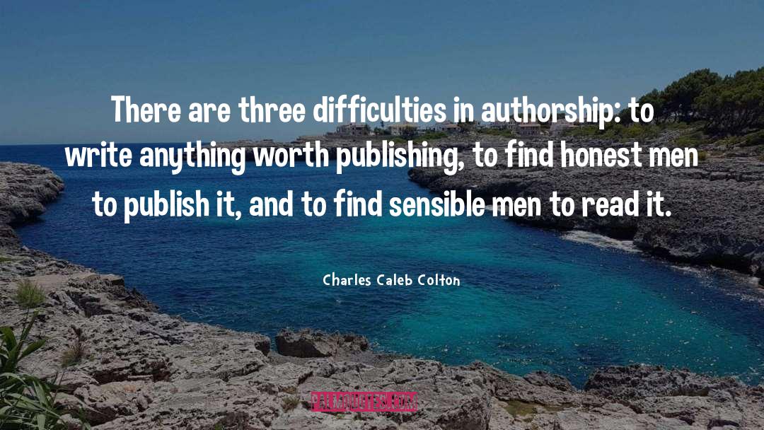 Authorship quotes by Charles Caleb Colton