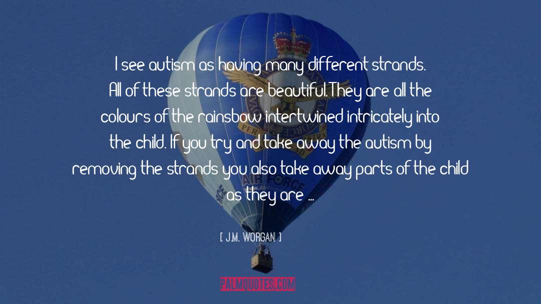 Autism Is quotes by J.M. Worgan