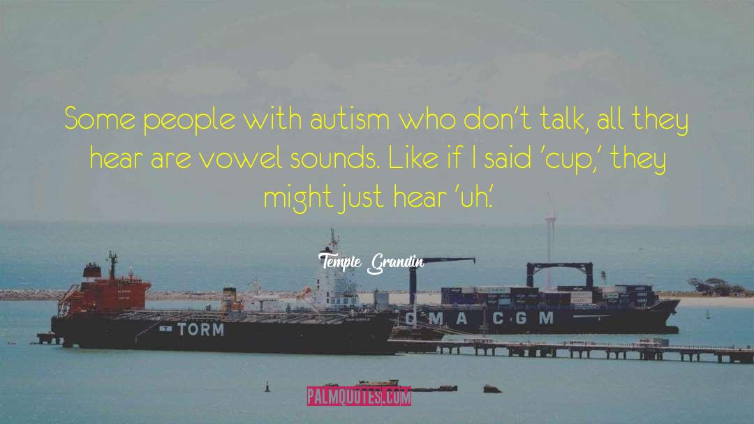 Autism Mothers quotes by Temple Grandin