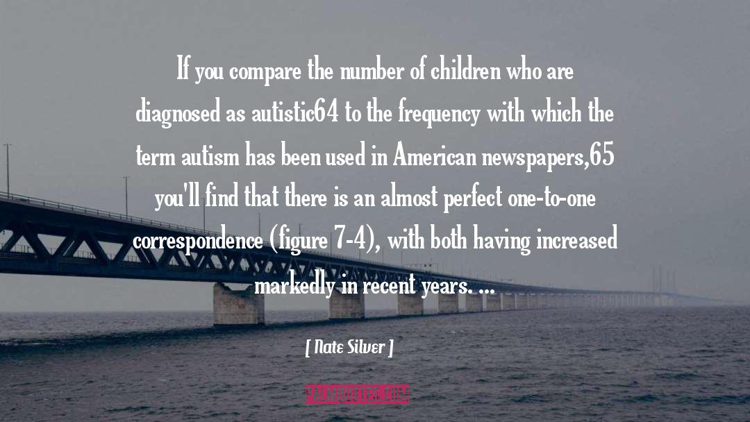 Autism quotes by Nate Silver