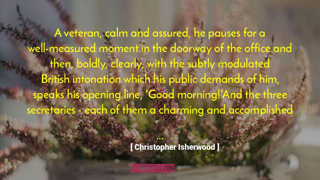 Autism Speaks quotes by Christopher Isherwood