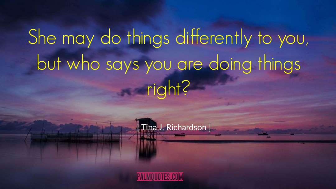 Autism Spectrum Disorders quotes by Tina J. Richardson