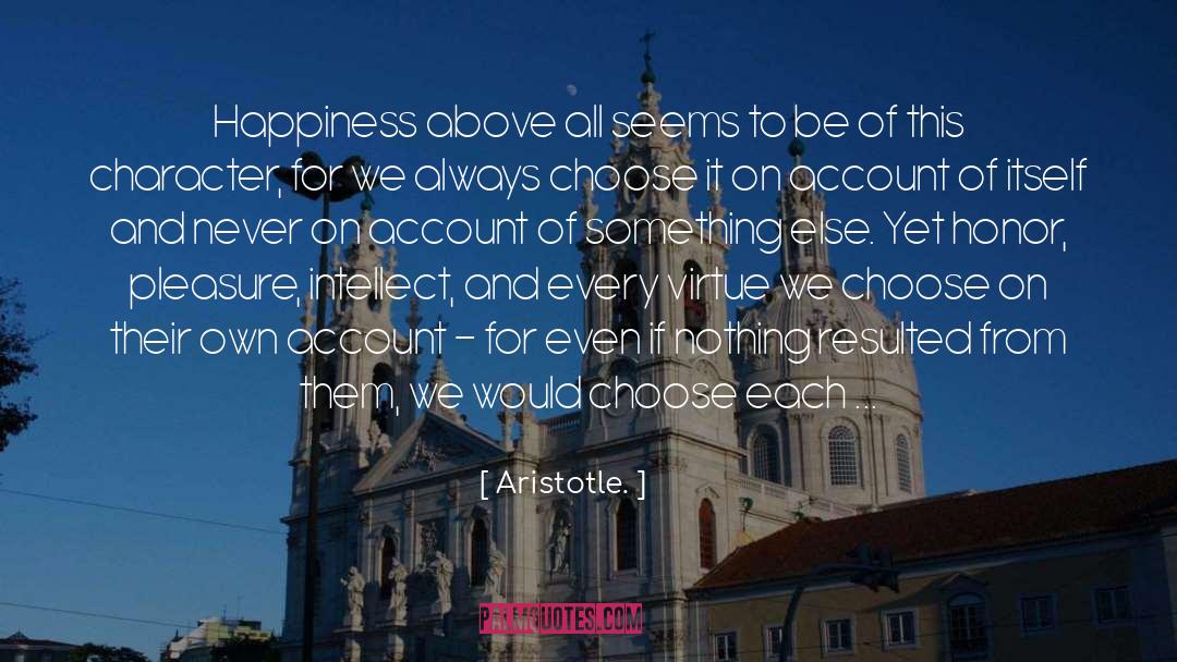 Autistic Character quotes by Aristotle.