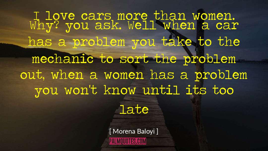 Auto Mechanic quotes by Morena Baloyi