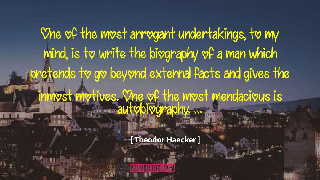 Autobiography Of A Yogi quotes by Theodor Haecker