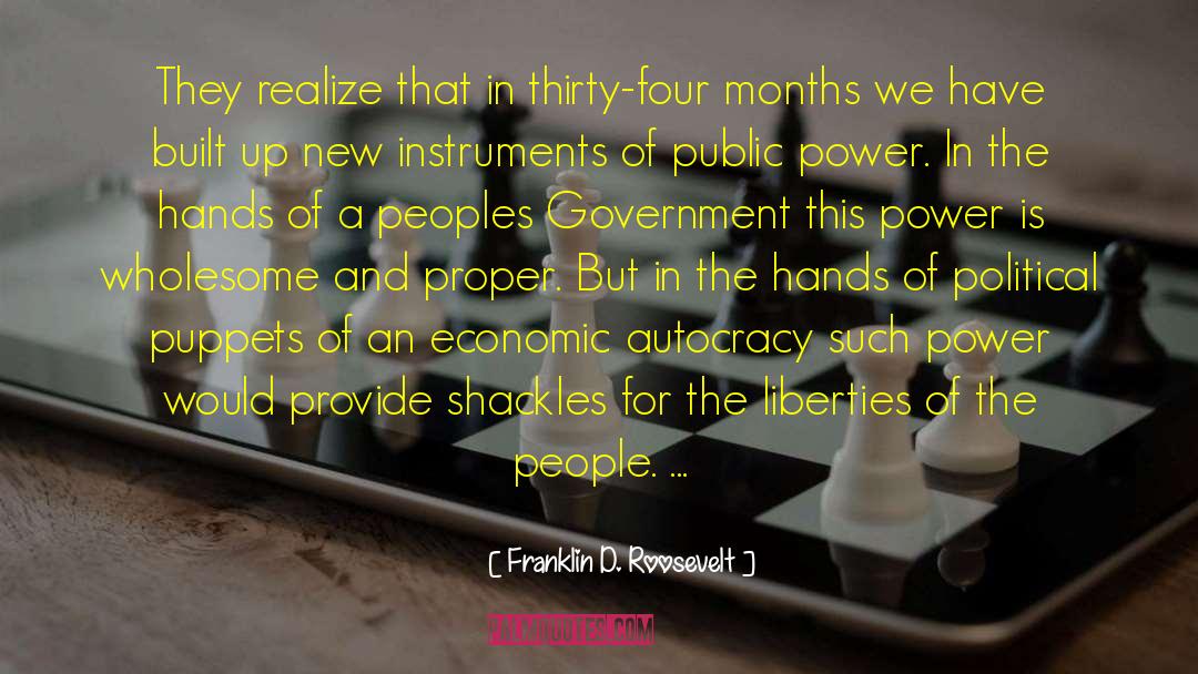 Autocracy quotes by Franklin D. Roosevelt