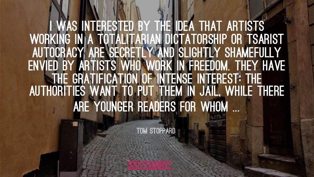 Autocracy quotes by Tom Stoppard