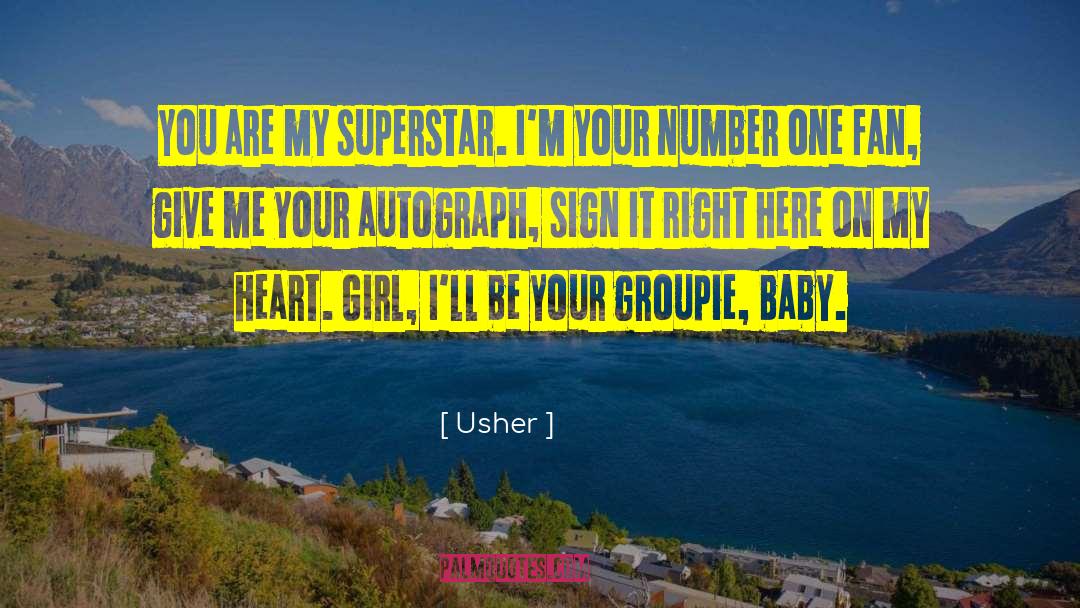 Autograph quotes by Usher