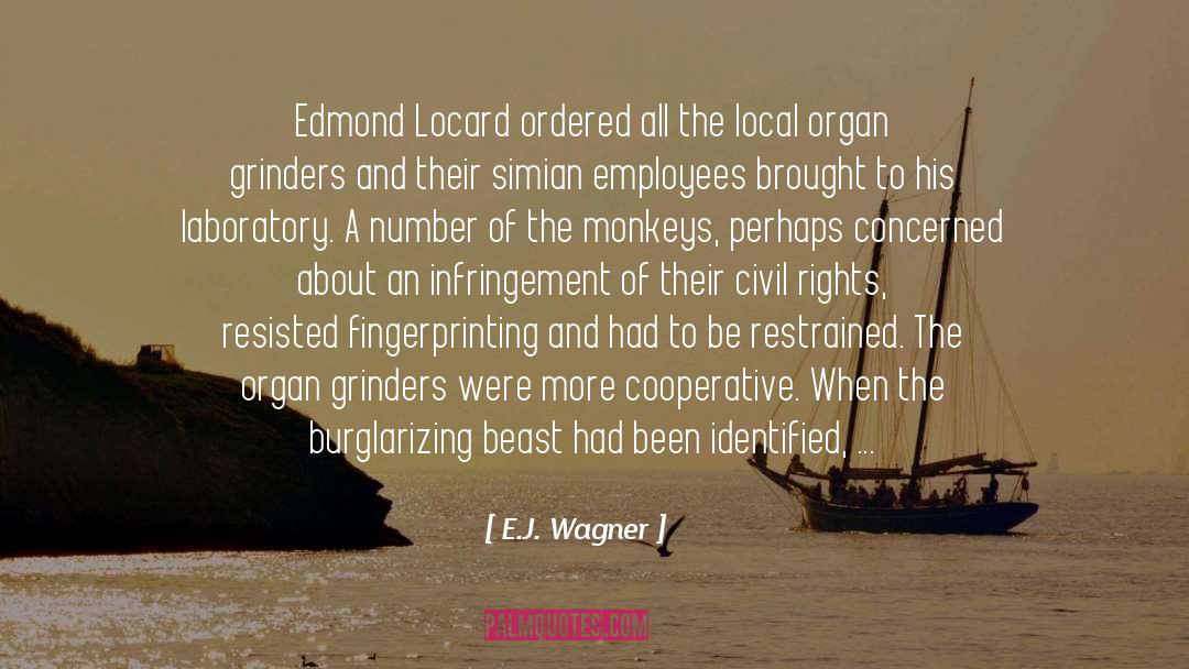 Autographing Items quotes by E.J. Wagner
