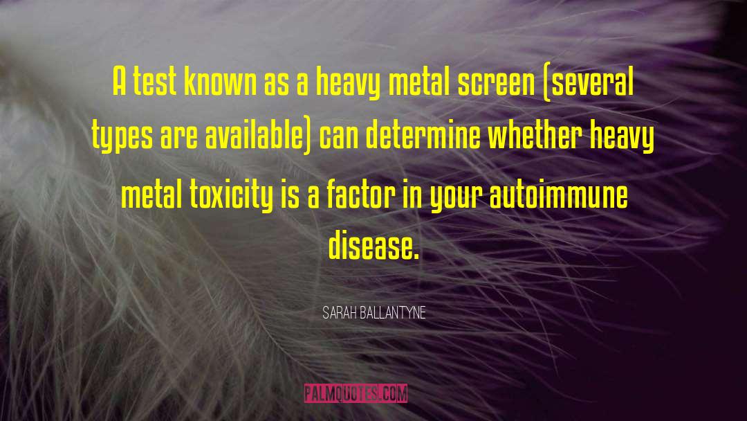 Autoimmune Disease quotes by Sarah Ballantyne