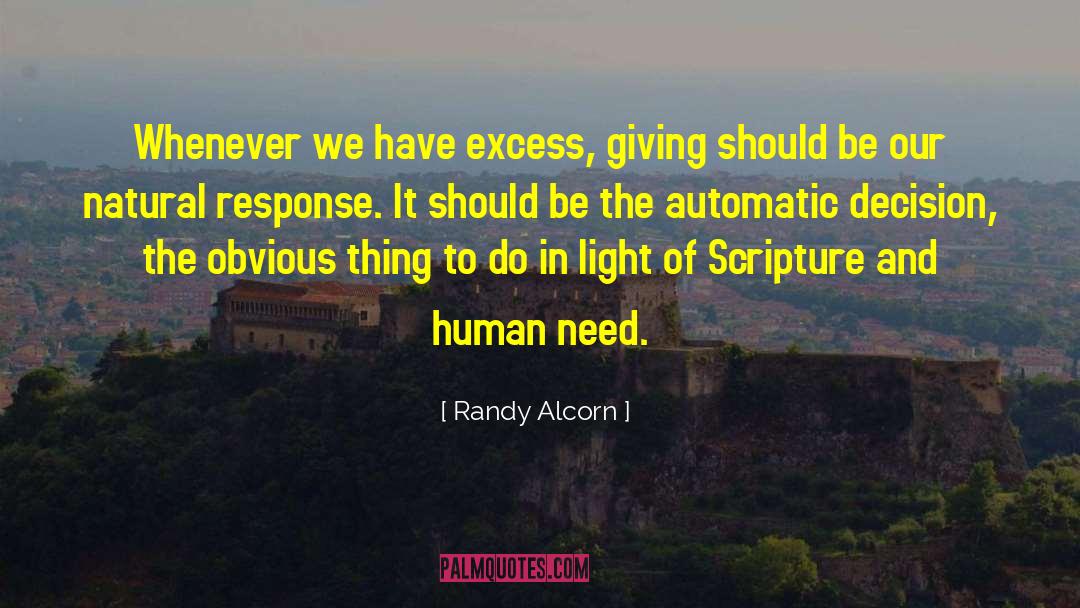 Automatic quotes by Randy Alcorn