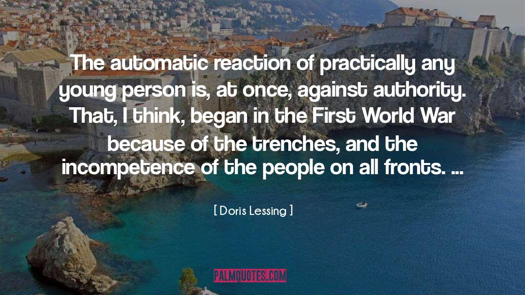 Automatic Weapons quotes by Doris Lessing