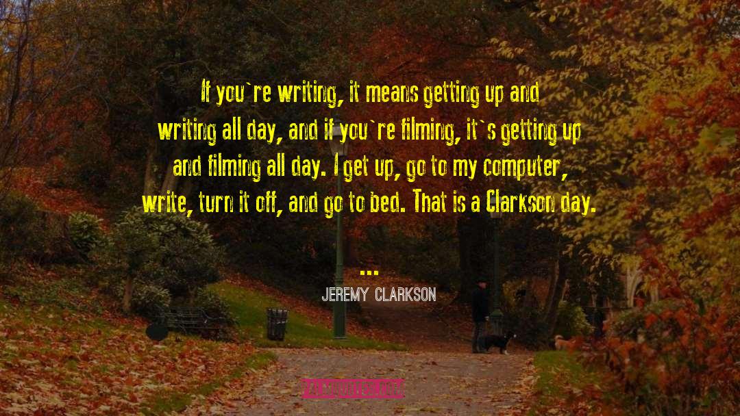 Automatic Writing quotes by Jeremy Clarkson