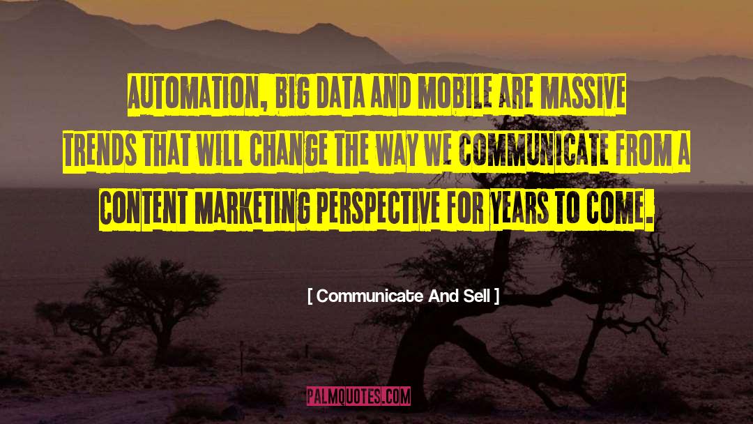 Automation quotes by Communicate And Sell