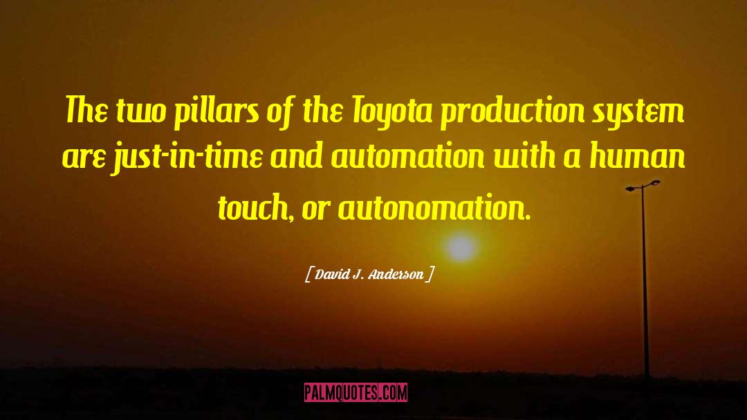 Automation quotes by David J. Anderson