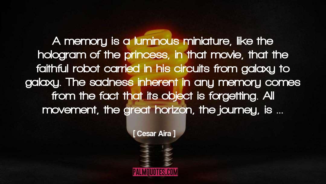 Automaton quotes by Cesar Aira