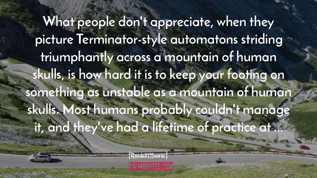 Automatons quotes by Randall Munroe