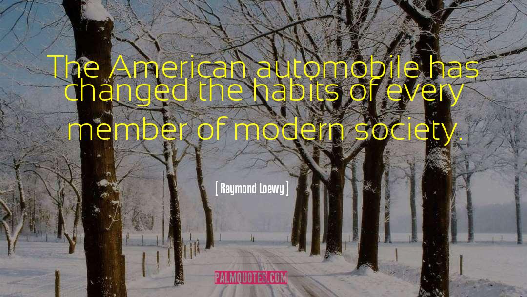 Automobile quotes by Raymond Loewy