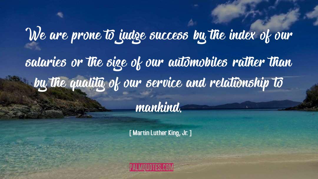 Automobile quotes by Martin Luther King, Jr.