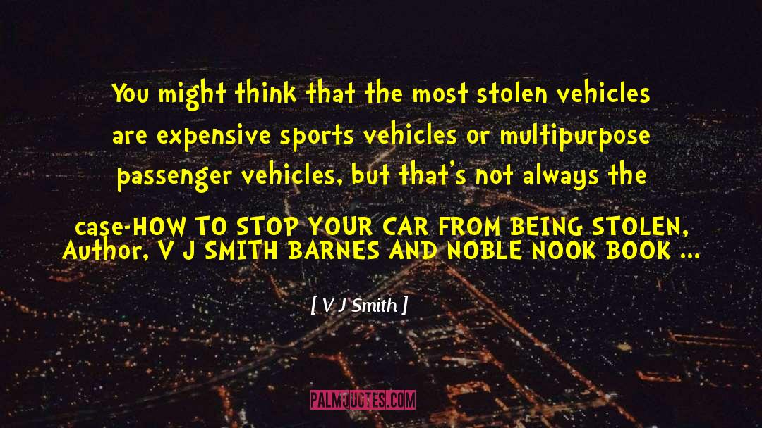 Automobile quotes by V J Smith