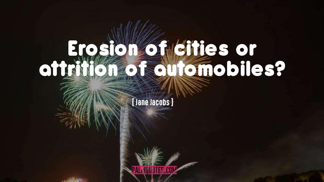 Automobile quotes by Jane Jacobs