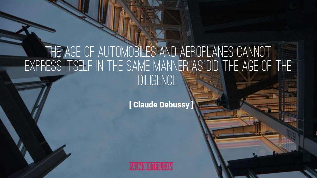 Automobile quotes by Claude Debussy