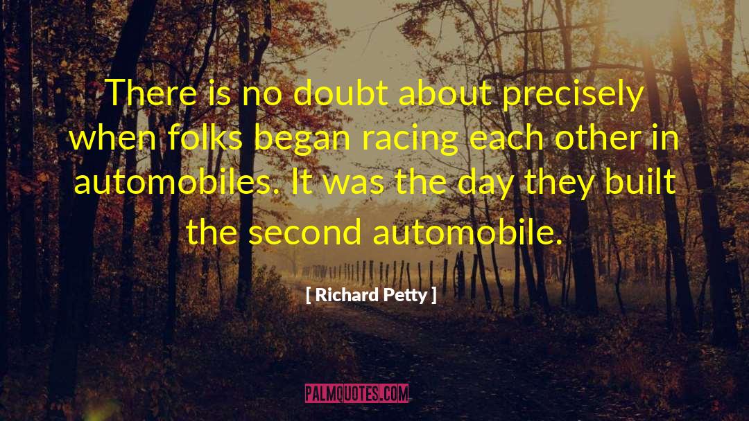 Automobile quotes by Richard Petty