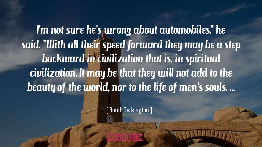 Automobiles quotes by Booth Tarkington