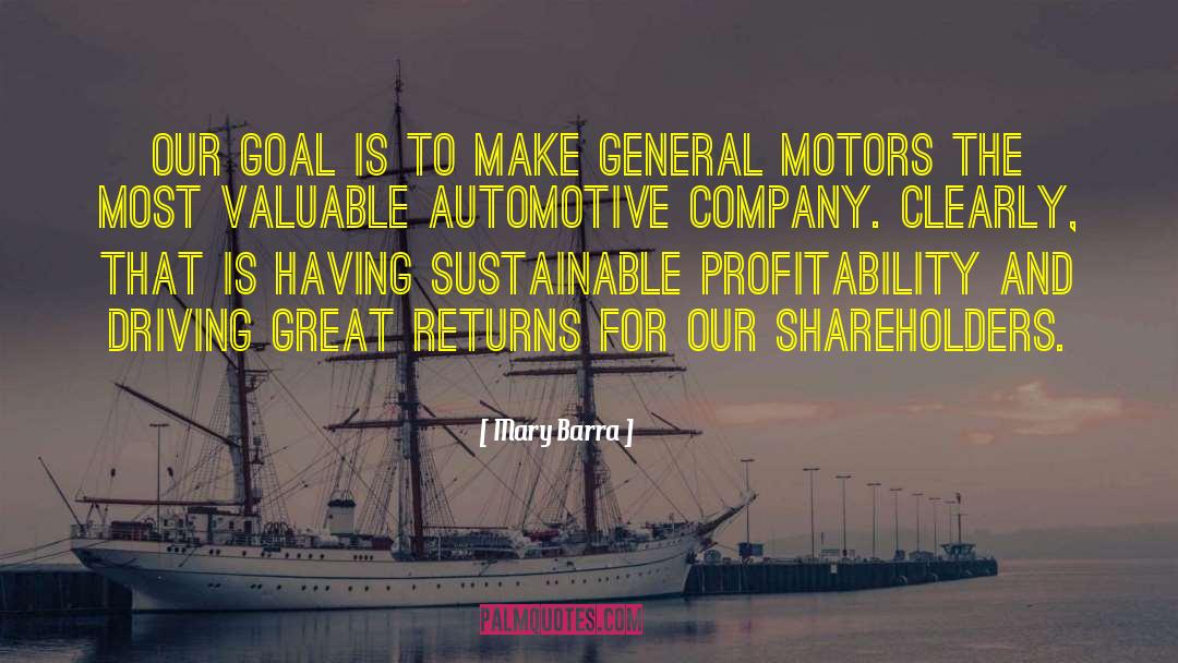 Automotive quotes by Mary Barra