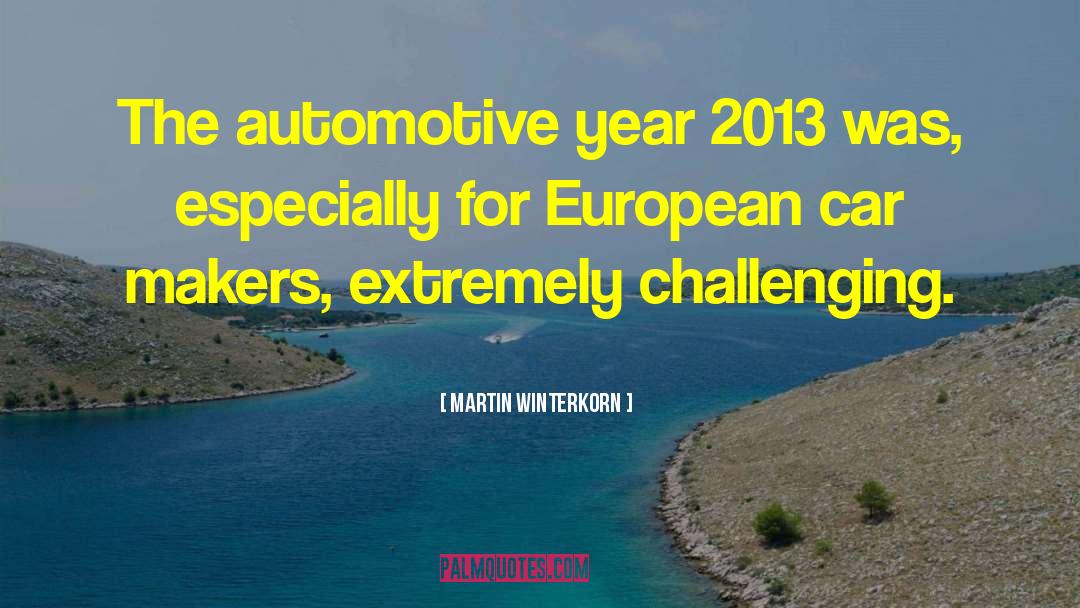 Automotive quotes by Martin Winterkorn