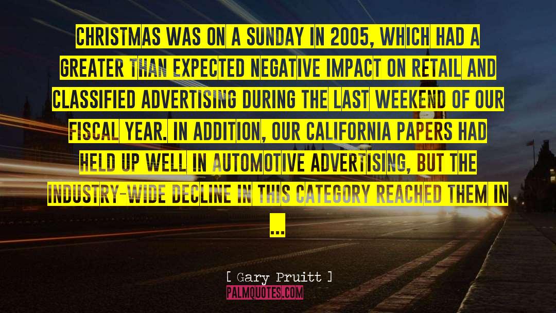 Automotive quotes by Gary Pruitt