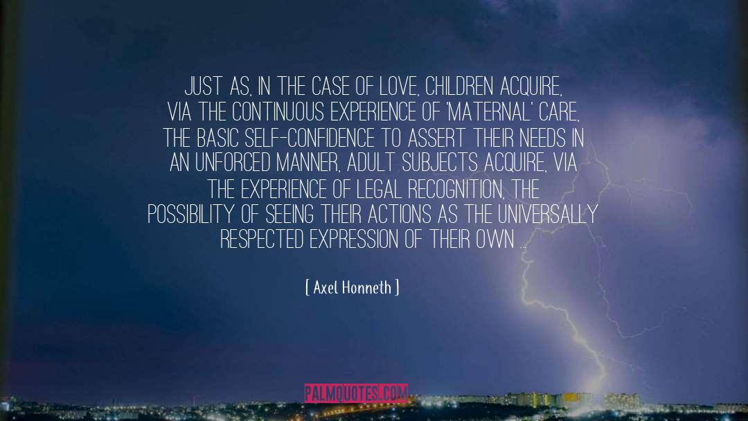 Autonomy quotes by Axel Honneth