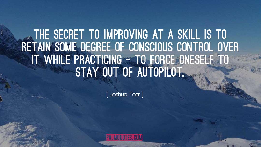 Autopilot quotes by Joshua Foer
