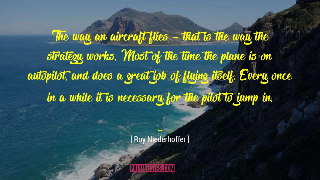 Autopilot quotes by Roy Niederhoffer