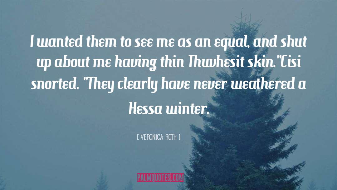 Autumn And Winter quotes by Veronica Roth