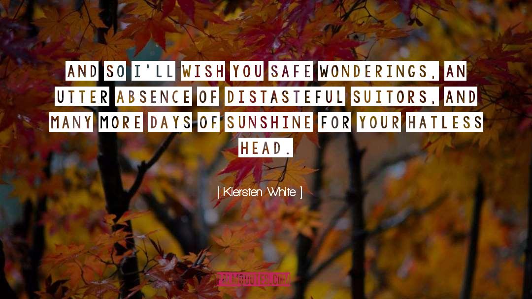 Autumn Days quotes by Kiersten White