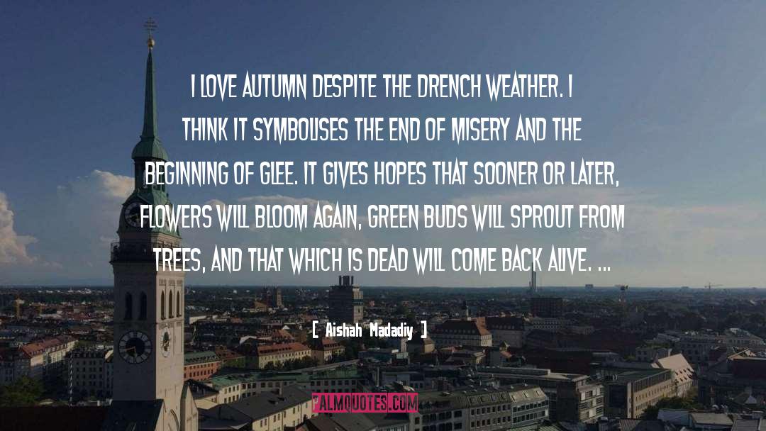 Autumn Equinox quotes by Aishah Madadiy